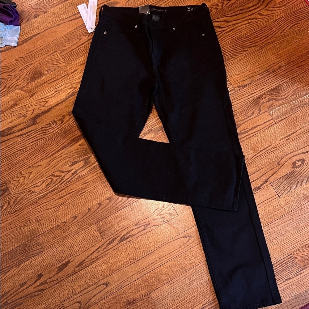 Calvin Klein Jeans Women's Black Skinny Jeans, NWT, 10